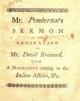 Ebenezer Pemberton sermon title page